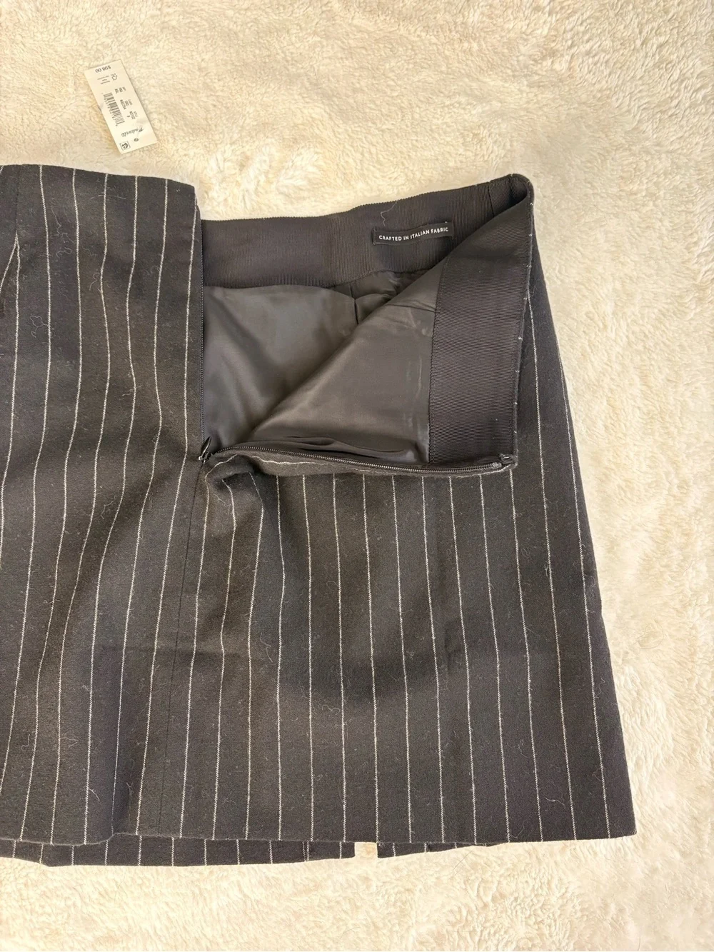 Madewell Wool Blend Miniskirt NWT, Size 8